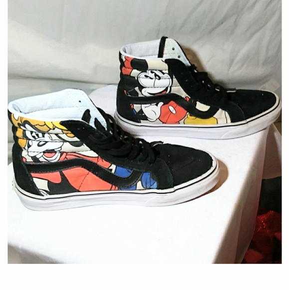 disney x vans sk8 hi skate shoe
